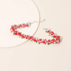 Sweet Flowers Lace Necklace Choker