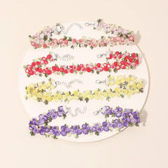 Sweet Flowers Lace Necklace Choker