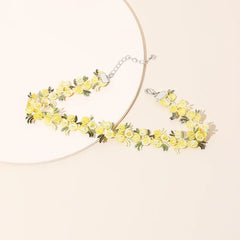Sweet Flowers Lace Necklace Choker