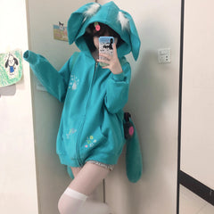 Rabbit Ears Green Jacket