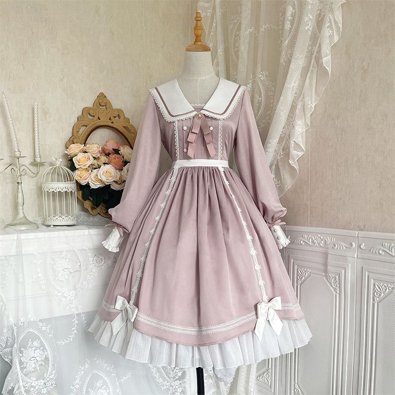 Bunny Ears Daily Princess Long Sleeve Dress