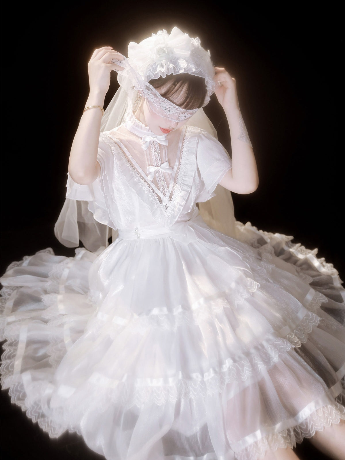 Fairy Light Wedding Dress