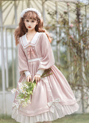 Bunny Ears Daily Princess Long Sleeve Dress