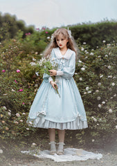 Bunny Ears Daily Princess Long Sleeve Dress