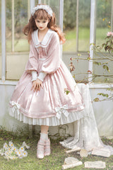Bunny Ears Daily Princess Long Sleeve Dress