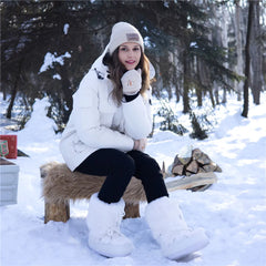 Fluffy Furry Fuzzy Faux Fur Winter Boots
