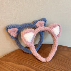 Cute Cat Ears Plush Hair Bands