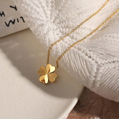 Luxury Classic Four Leaf Heart Flower Necklace Jewelry