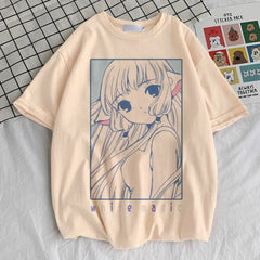 Chobits Classic 2000s harajuku kawaii 80s Trendy t-shirt