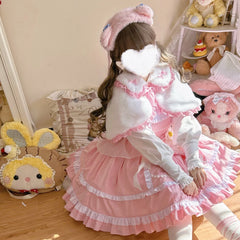 Lolita Style Bunny Ears Short Coat