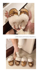 Y2K Kawaii Hello Kitty Plush Doll Non-Slip Slippers