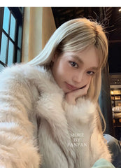 Luxury Brand Autumn Winter Fur Coat