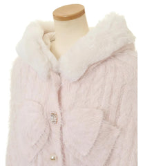 Japanese Sweet Double-Layer Big Ribbon Coat