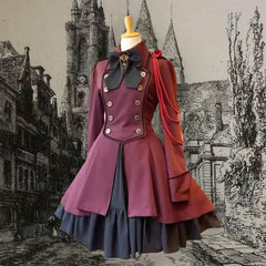 European Noble Dress Vintage Gothic Style