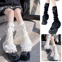 Girl Lace Leg Warmers