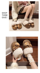 Y2K Kawaii Hello Kitty Plush Doll Non-Slip Slippers