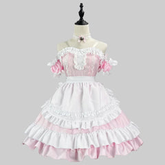 Sweet Pink Maid Dress