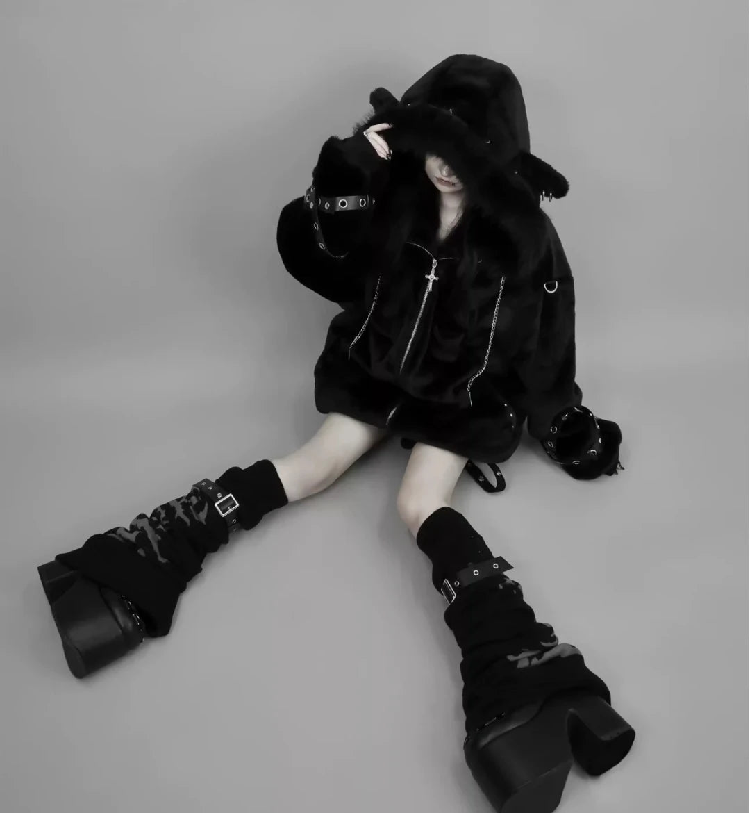 Winter Oversized Fluffy Jacket