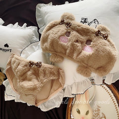 Plush Soft Bra and Panty Set