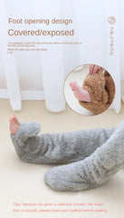 Long Paws Fuzzy Leggings