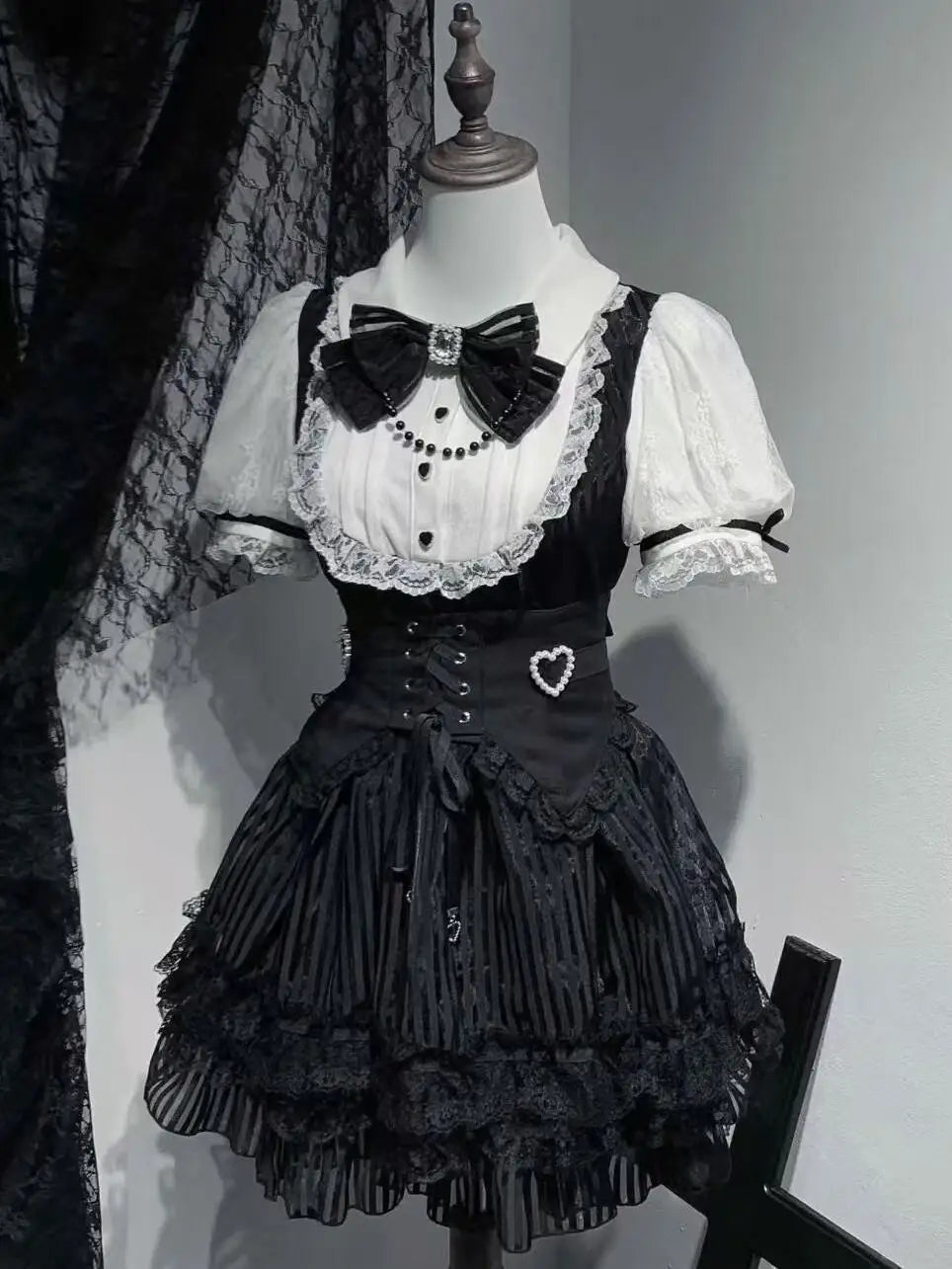 Preppy Style Vintage Dress