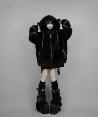 Winter Oversized Fluffy Jacket