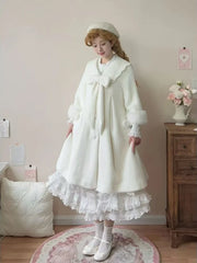 Sweet Cute Lolita Style Mid-length Coat