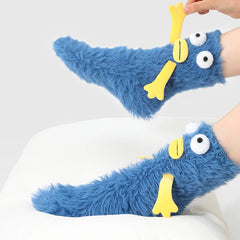 Women's Winter Socks Funny Thickened Warm