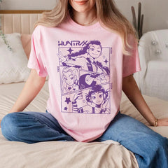 HUNTRIX K-pop Demon Hunter Anime T-shirt
