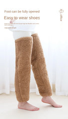 Long Paws Fuzzy Leggings