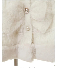 Japanese Sweet Double-Layer Big Ribbon Coat