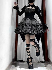 Gothic Fake Two Piece
