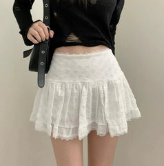Low Rise Mini Skirt