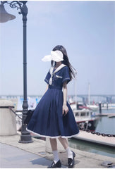 Sailor Collar Dress