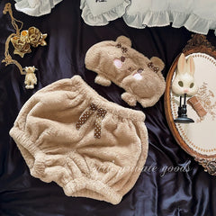 Plush Soft Bra and Panty Set