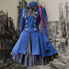 European Noble Dress Vintage Gothic Style