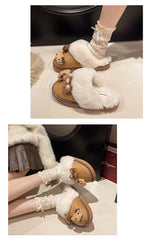 Y2K Kawaii Hello Kitty Plush Doll Non-Slip Slippers