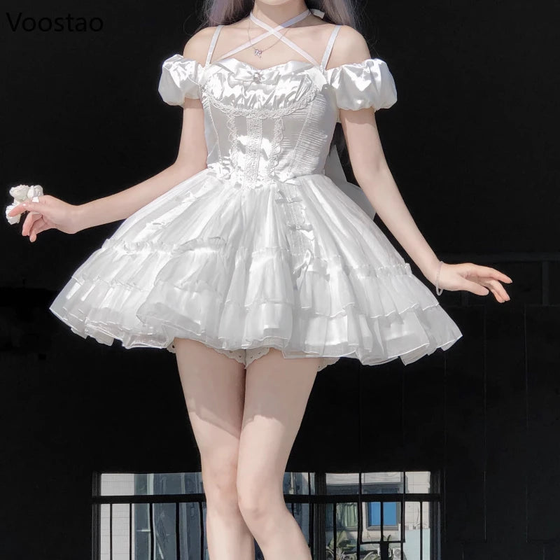 Sweet Lolita Princess Dress Wedding Party Dresses
