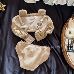Plush Soft Bra and Panty Set