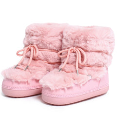 Fluffy Furry Fuzzy Faux Fur Winter Boots