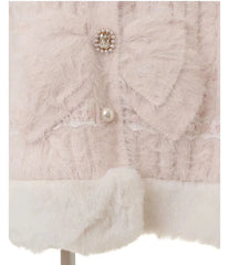 Japanese Sweet Double-Layer Big Ribbon Coat