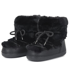 Fluffy Furry Fuzzy Faux Fur Winter Boots