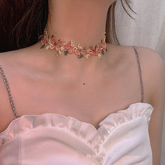 Sweet Flowers Lace Necklace Choker