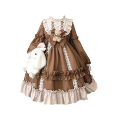Kawaii Sleeve Bear Bow Lolita Dress