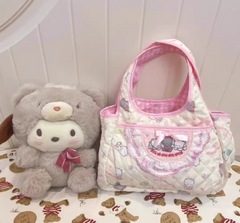 Lovely Quilted Embroidery Bag