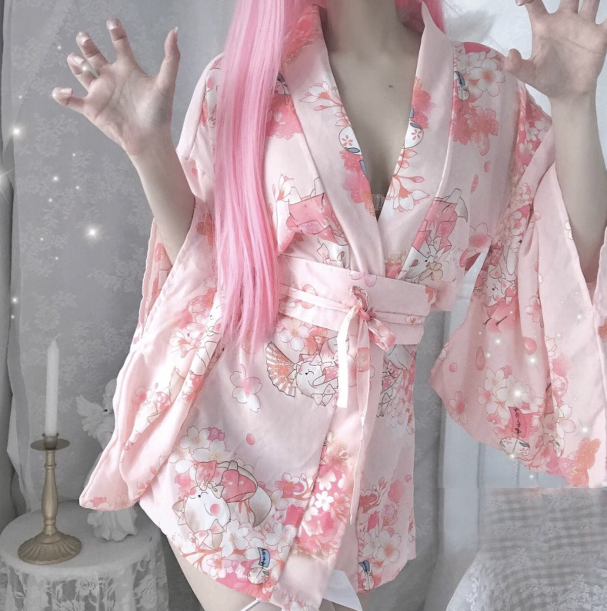 Cherry Blossom Kimono