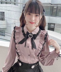 Jirai-kei Ribbon Blouse