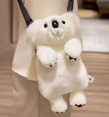 30CM Cute Cartoon Animal Plush Shoulder Bag