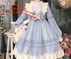 Kawaii Sleeve Bear Bow Lolita Dress