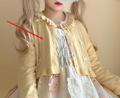 Sweet Spring and Autumn Lace Cardigan